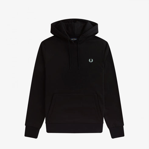 Fred Perry 印花抓毛連帽衫